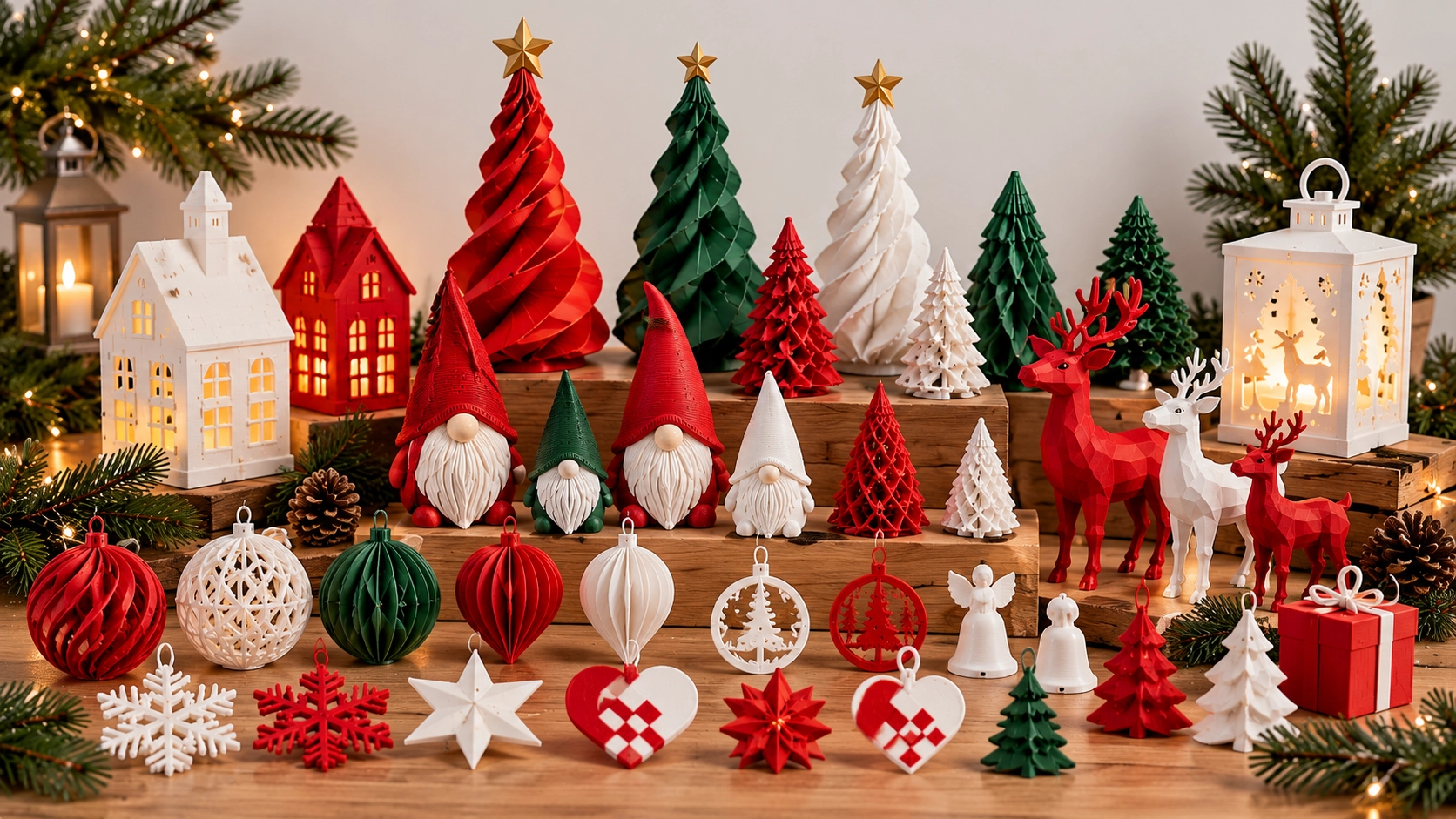 3D-printet julepynt